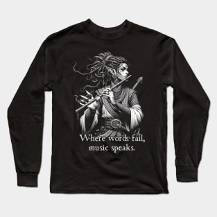 Elven Bard Long Sleeve T-Shirt